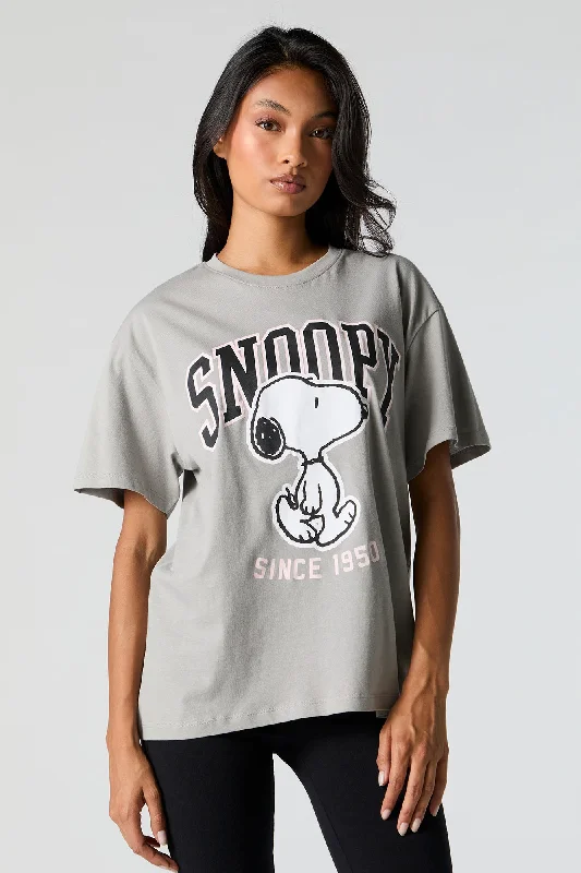 Snoopy Since 1950 Graphic Boyfriend T-Shirt