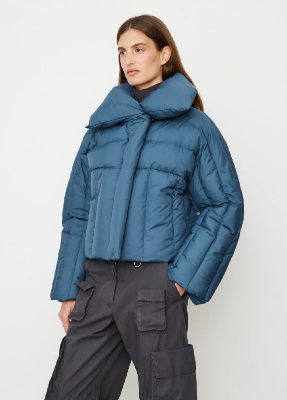 Oleda Down Mat Tech Puffer Jacket