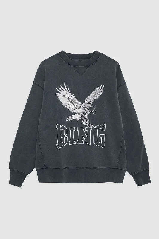 Alto Sweatshirt Retro Eagle - Washed Black