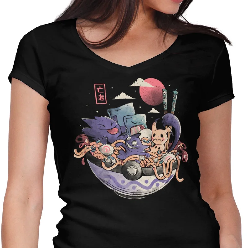 Ghost Bowl - Women's V-Neck