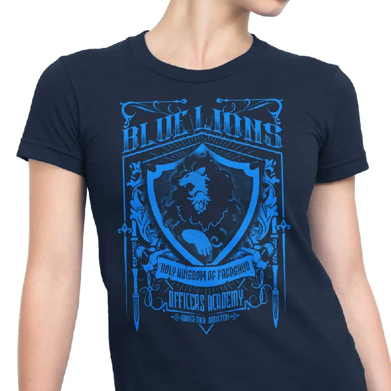 Women's Premium T-Shirt / Navy / S