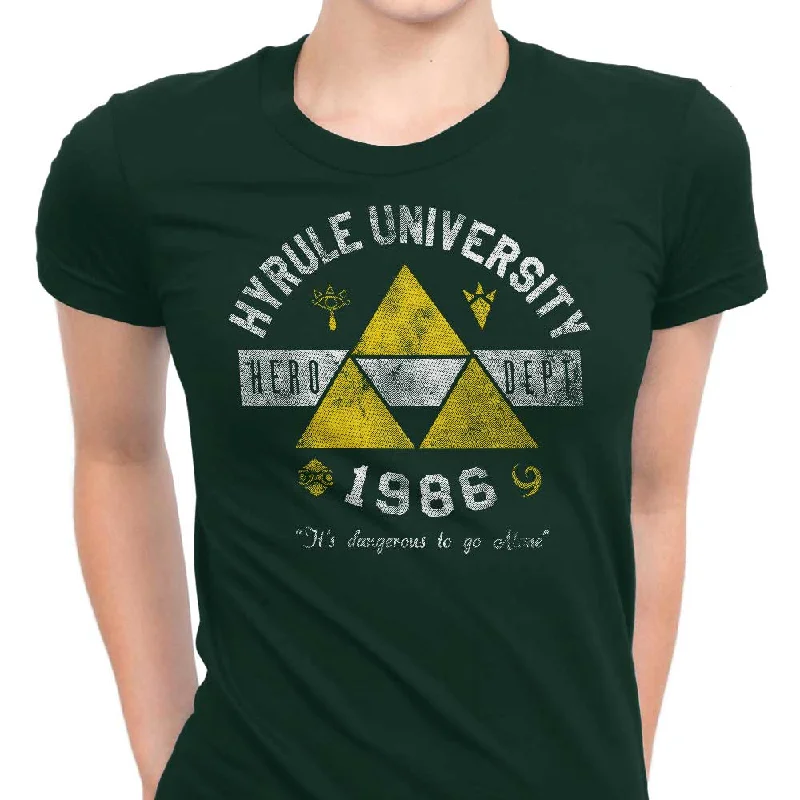 Women's Premium T-Shirt / Dark Green / S