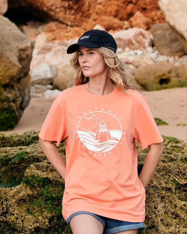 Coldwater Club  - Womens Short Sleeve T-Shirt - Peach