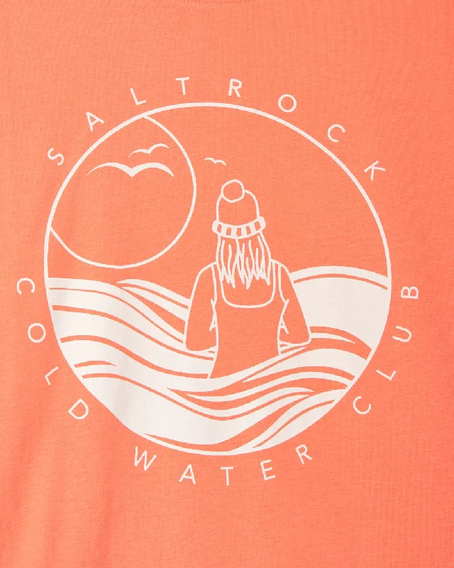 Coldwater Club  - Womens Short Sleeve T-Shirt - Peach