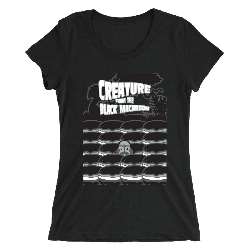 Movie The Food™ ""Creature From The Black Macaroon"" Women's T-Shirt