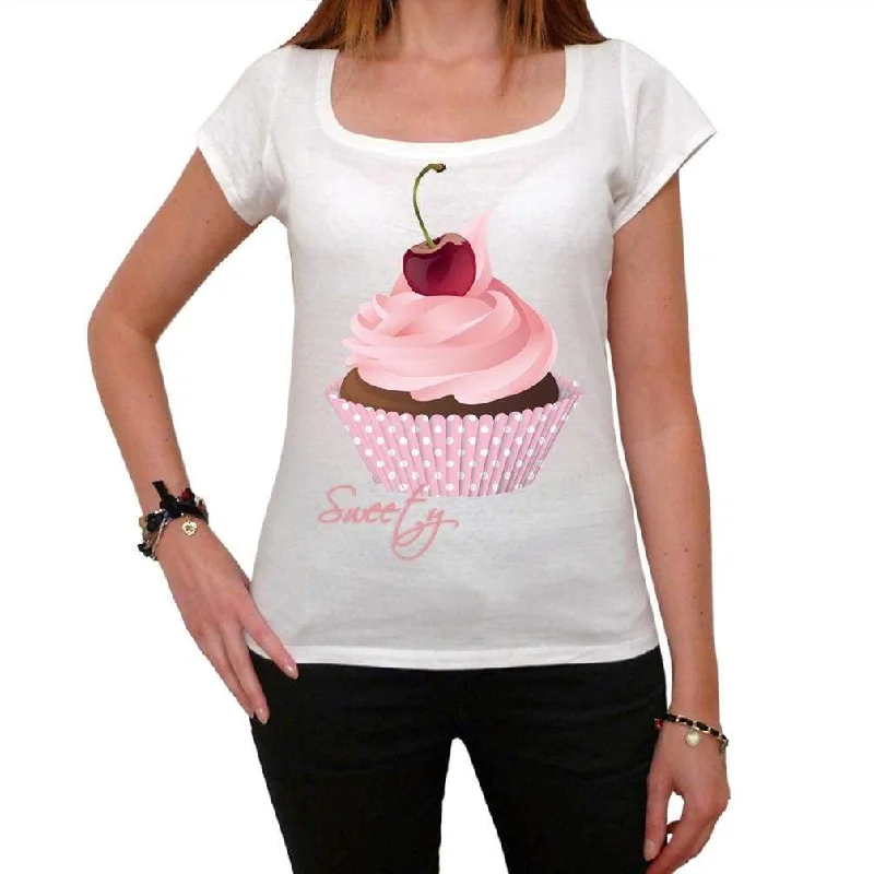 Cupcake Pink Cherry Women's T-shirt, Gift T shirt, Women's tee 00167