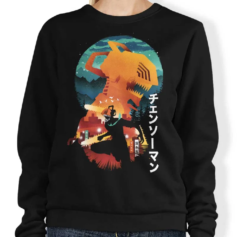 Chainsaw Silhouette - Sweatshirt