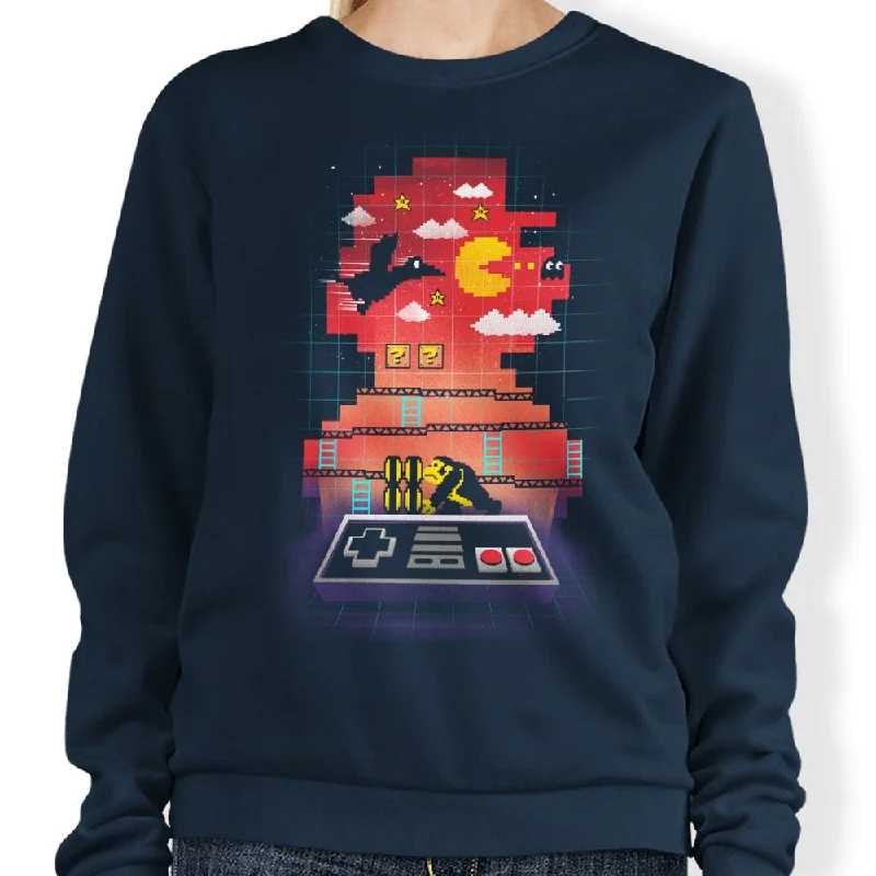 Sweatshirt / Navy / S