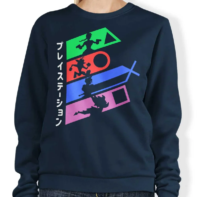 Sweatshirt / Navy / S