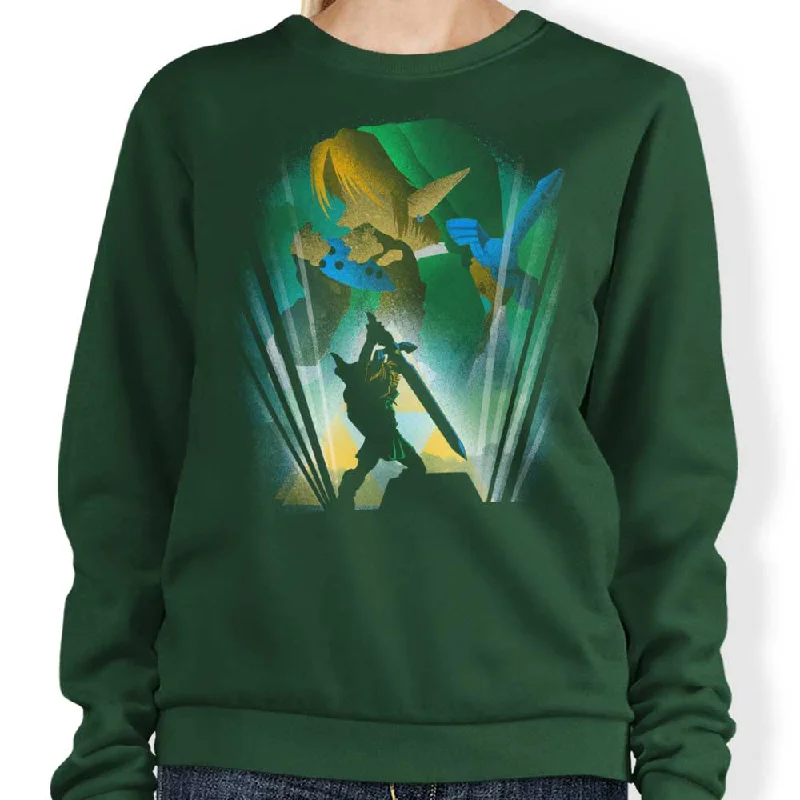 Sweatshirt / Dark Green / S