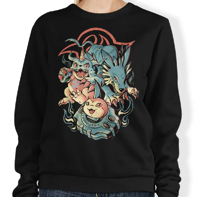 Digital Wolf Evolution - Sweatshirt