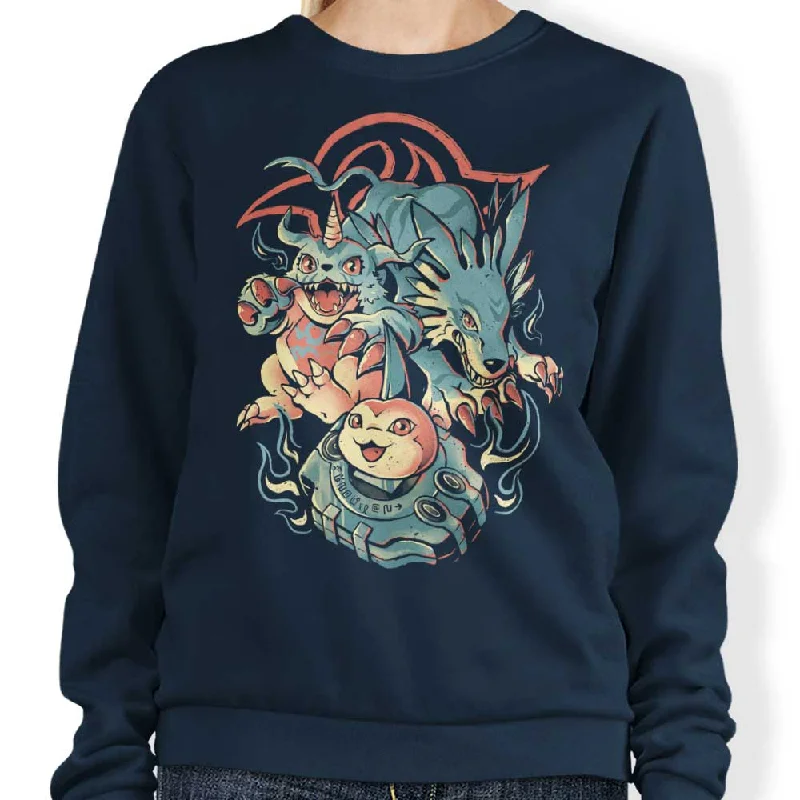 Sweatshirt / Navy / S