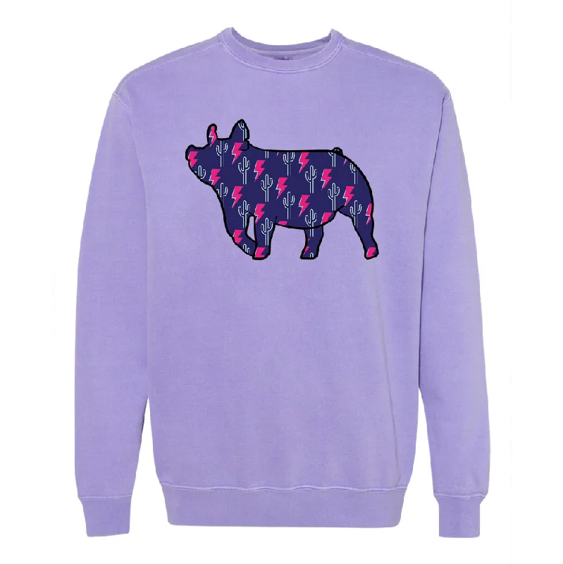 Electric Pig Crewneck (S-3XL) - Multiple Colors!