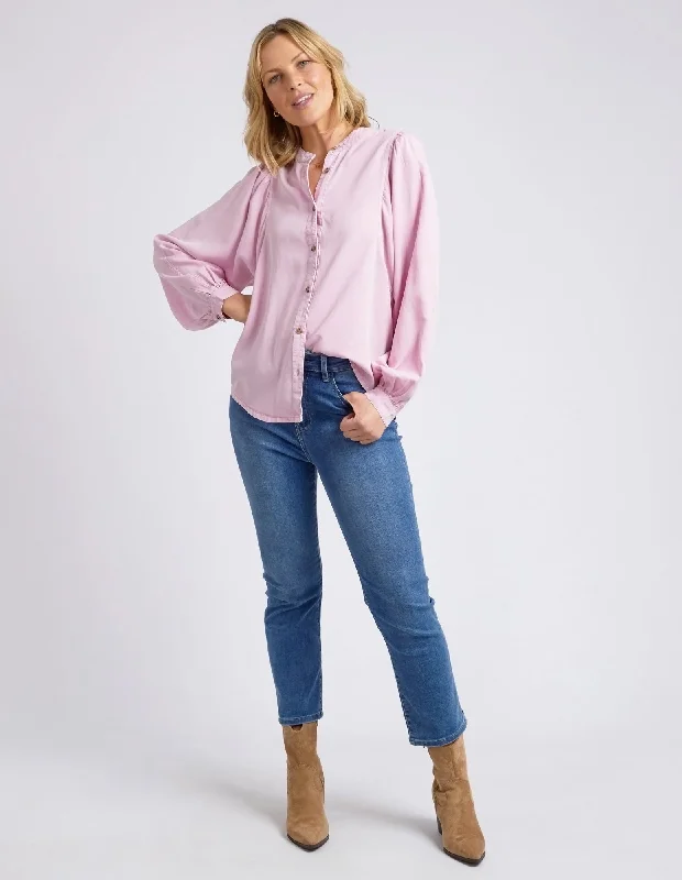 Elm Bailey Shirt Peony Pink