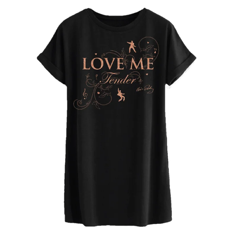 Elvis Presley Love Me Tender Night Shirt