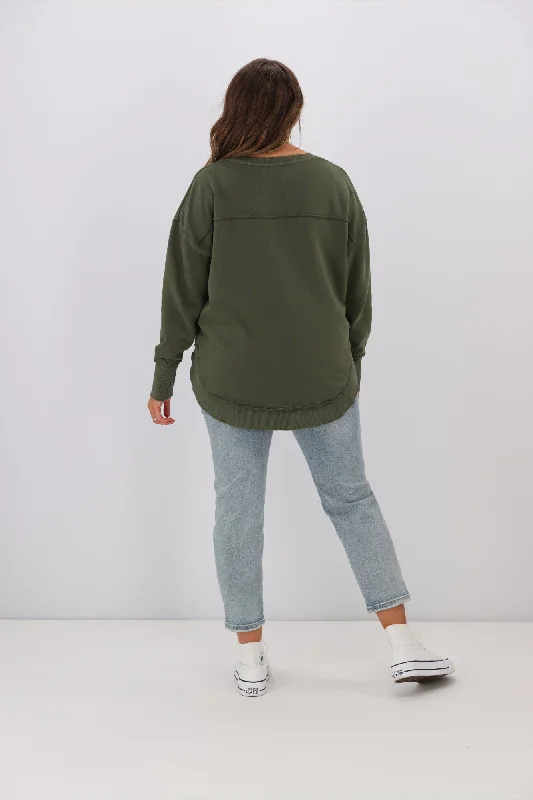 Foxwood Simplified Crew New Khaki