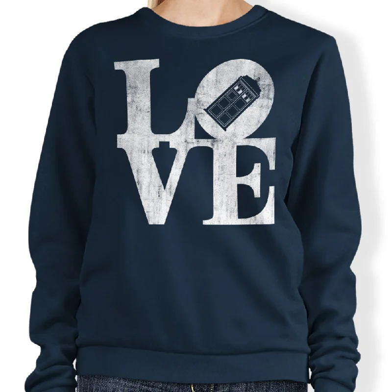 Sweatshirt / Navy / S