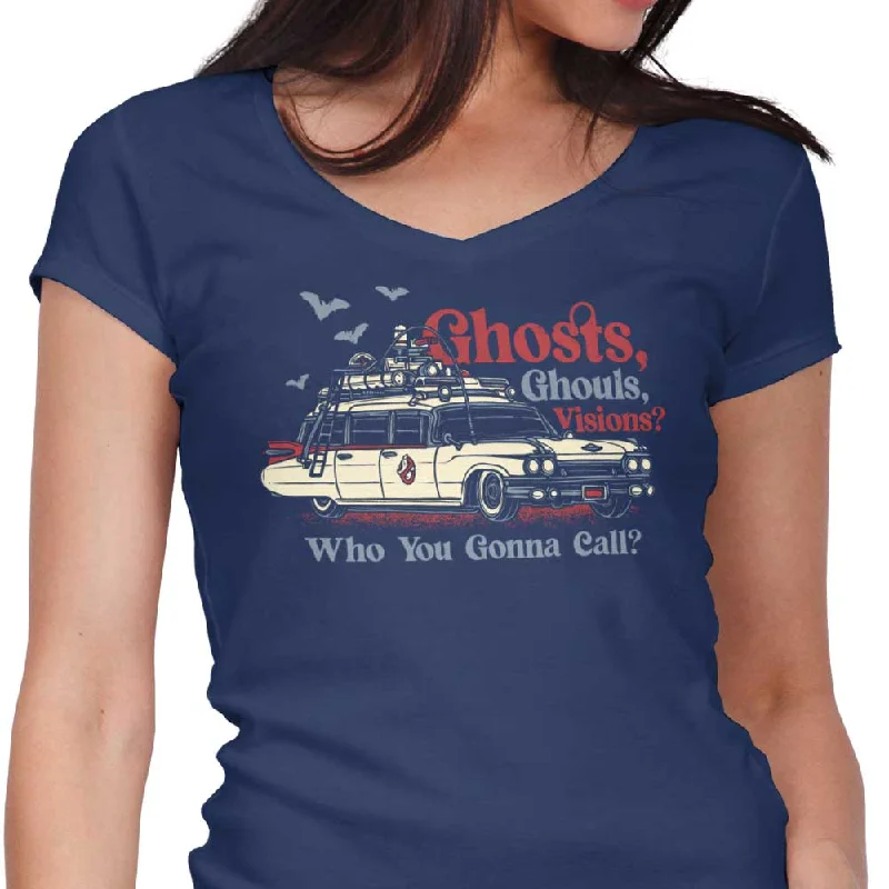 Women's V-Neck / Navy / S