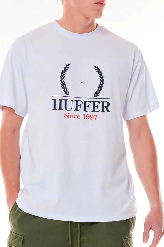 Huffer Mens Classic Tee/Winner White