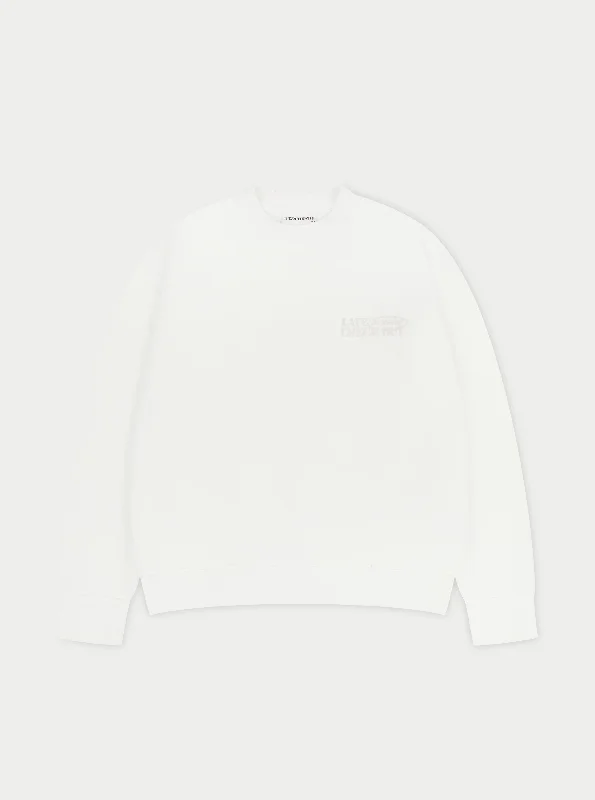 LATE CHECKOUT SWEATSHIRT - OFF WHITE