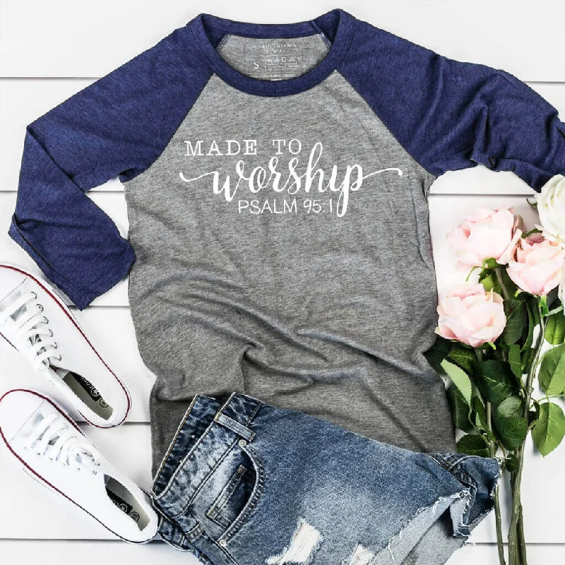 Made To Worship Raglan