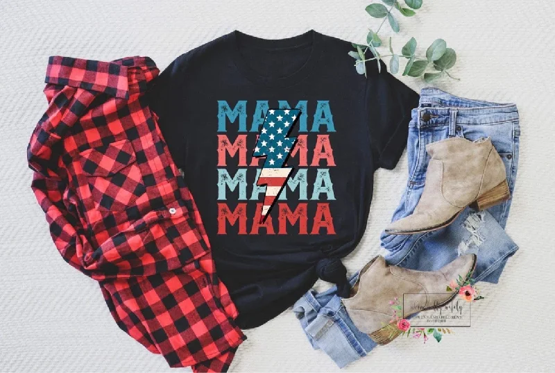 Mama (red white and blue)