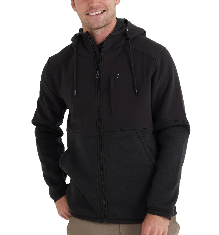 Bamboo Sherpa-Lined Elements Jacket - Onyx