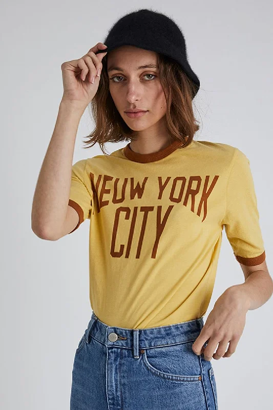 Neuw WOMENS NEUW YORK TEE BUTTER