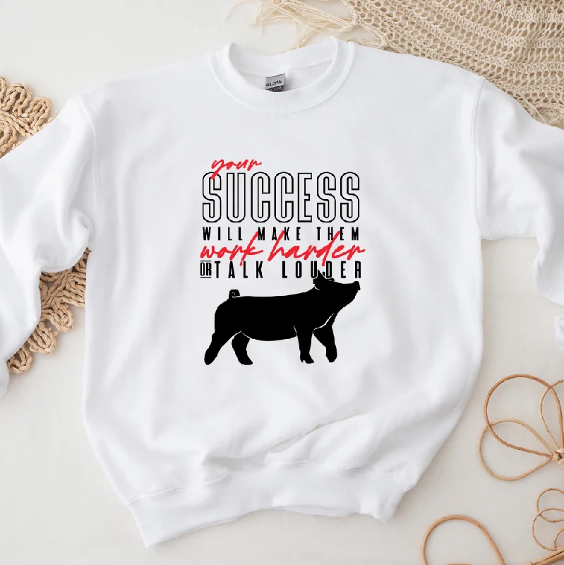 Pig Success Crewneck (S-3XL) - Multiple Colors!