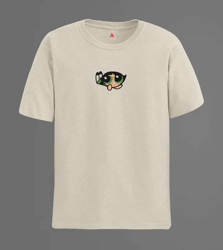 Buttercup MinimalPOWERPUFF GIRLS : - HALF SLEEVE T-SHIRT