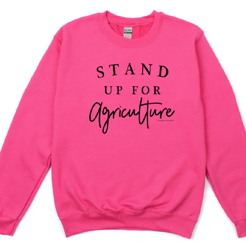 Stand Up For Agriculture Crewneck (S-3XL) - Multiple Colors!