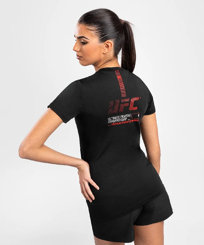 UFC Adrenaline by Venum Fight Week  Women’s Dry-Tech T-shirt - Black