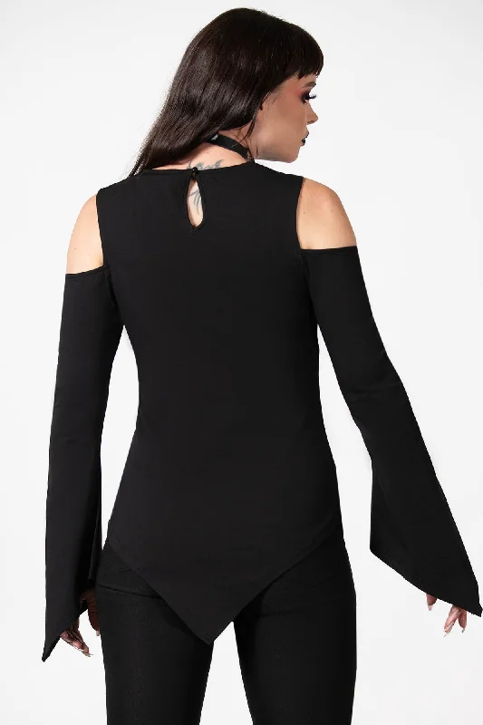 Voxy Cold Shoulder Top