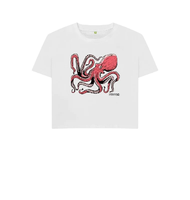 Women's Octopus Boxy T-Shirt