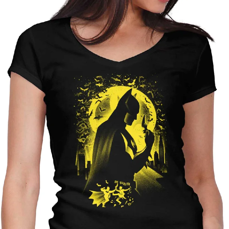 The Dark Night - Women's V-Neck