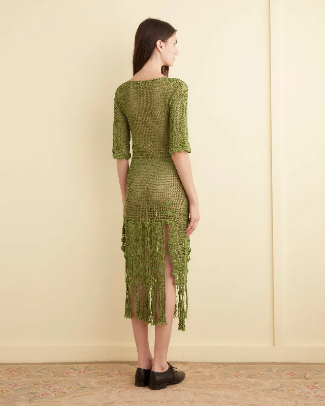 Flint Dress - Apple Green