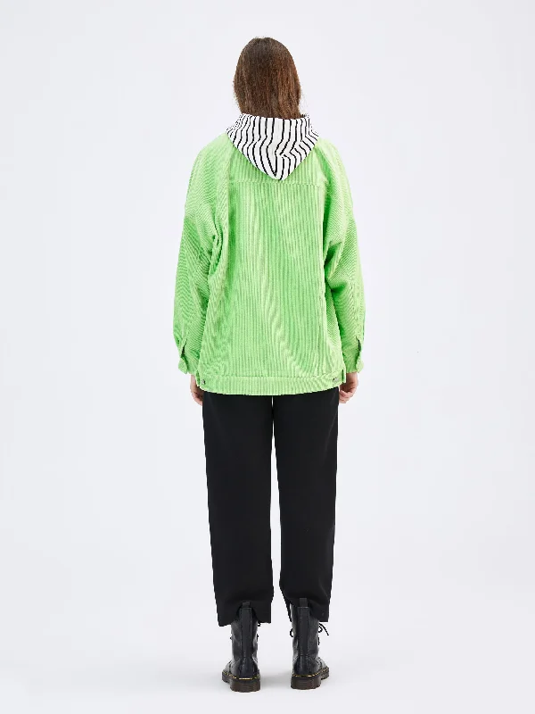 Lime Corduroy Jacket