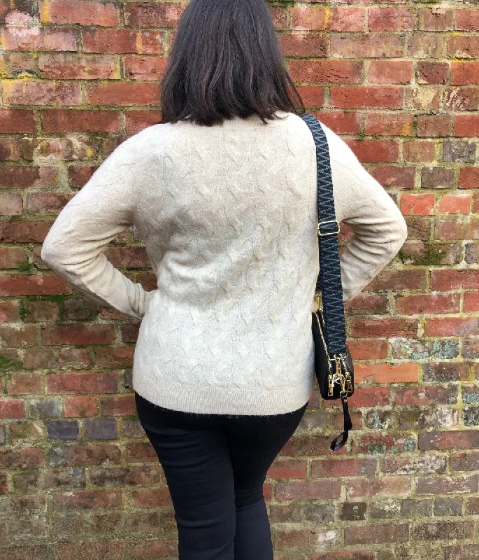 Natural Cable Twist Jumper