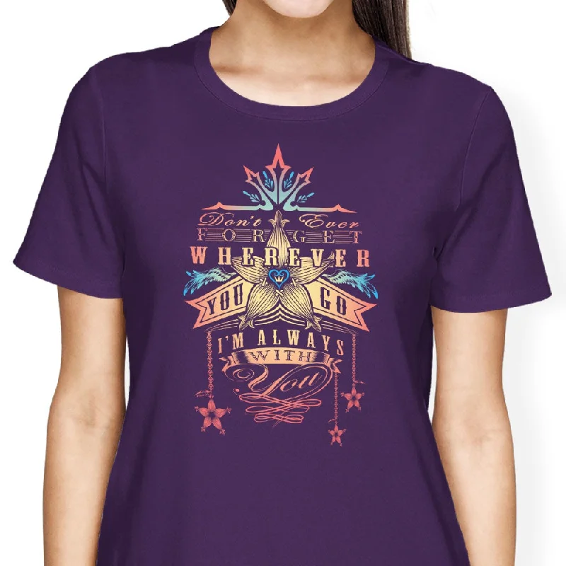 Women's T-Shirt / Purple / S