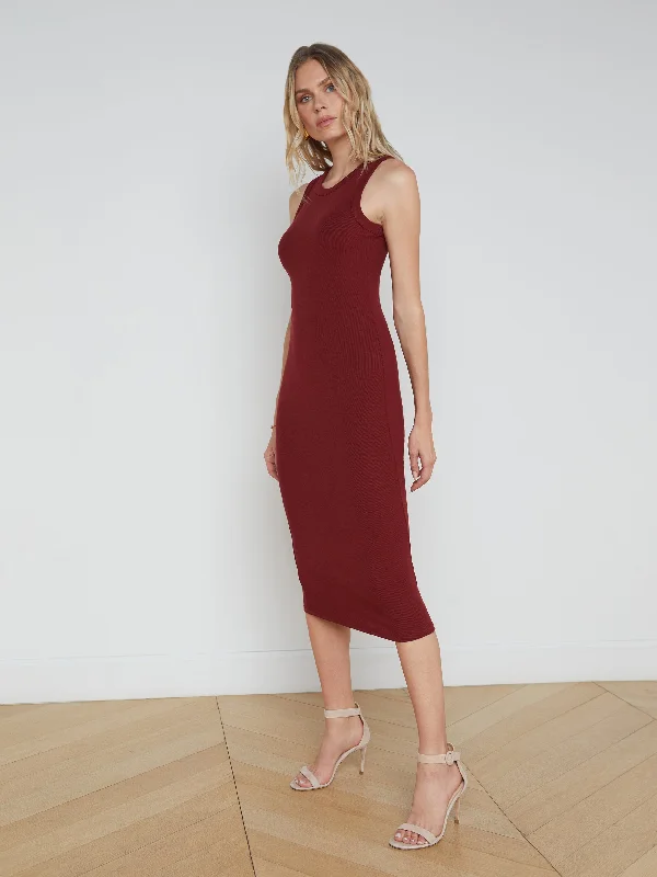 Nura Sleeveless Midi Dress