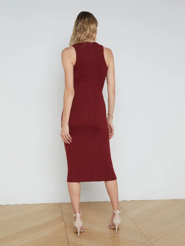 Nura Sleeveless Midi Dress