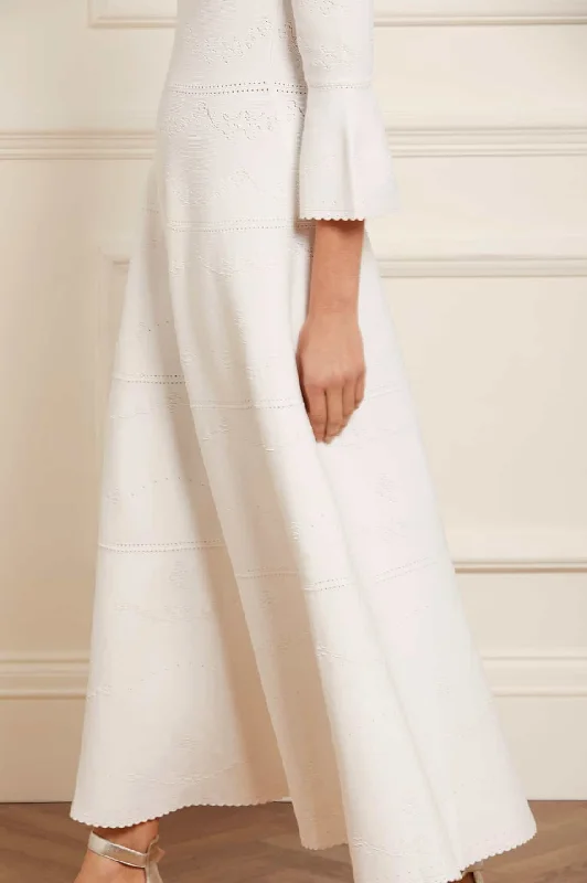 Pretty Pointelle Knit Gown