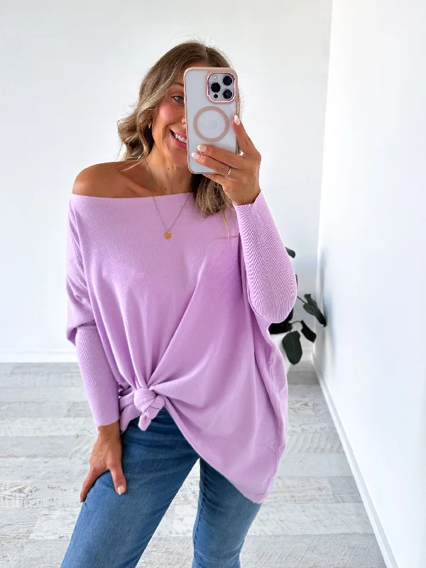 Scout Knit - Lilac