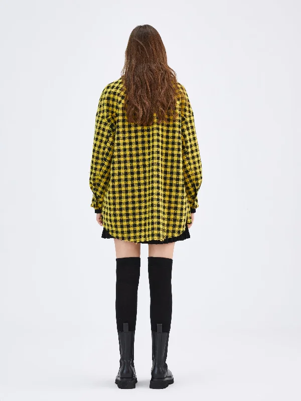 Yellow Flannel Coat