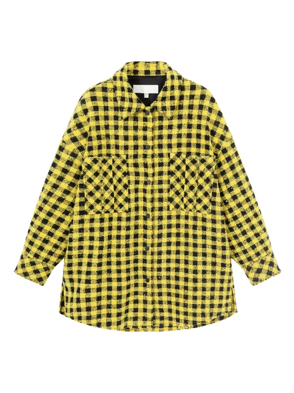 Yellow Flannel Coat