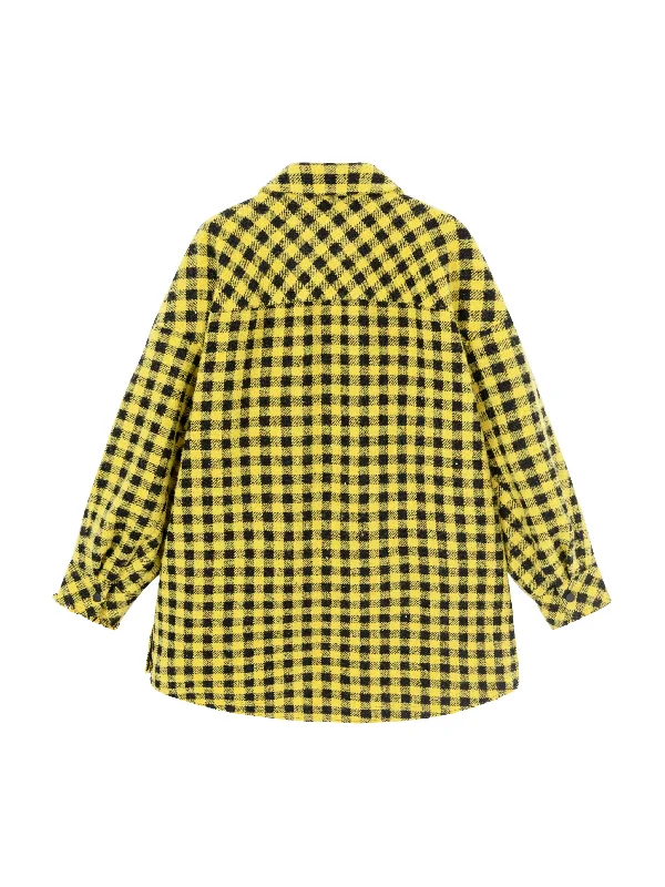 Yellow Flannel Coat